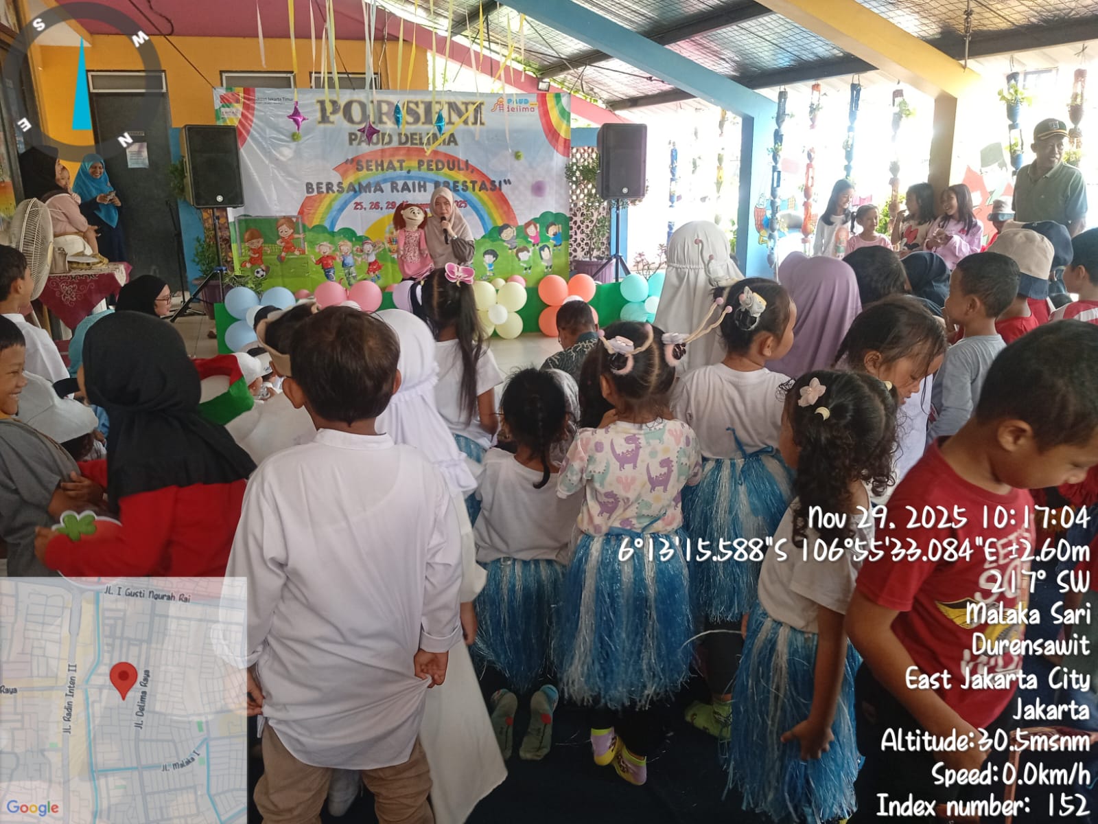 Wisata LiterAsyik Ke BKB PAUD DELIMA RW 05 MALAKA SARI